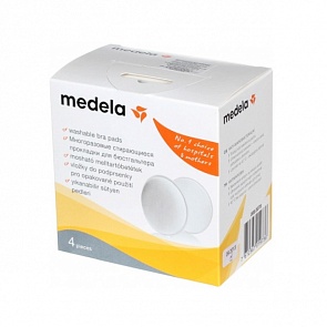 Прокладки многоразовые грудные, 4 шт. (Medela, 008.0078)